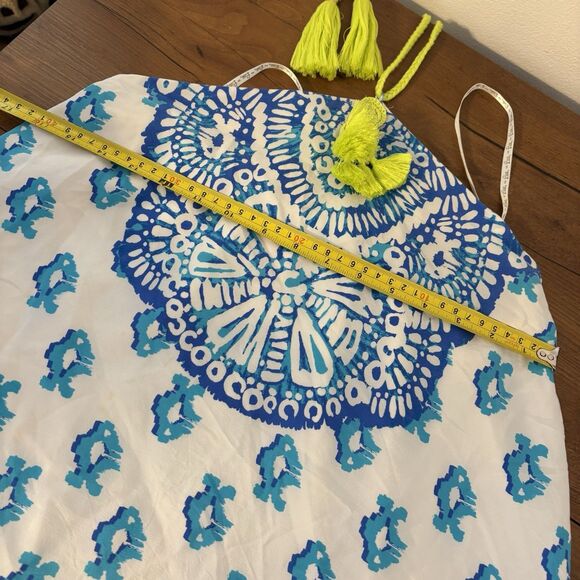 Lilly Pulitzer Womens XS Selin To The Sea Silk Halter Top - Picture 8 of 10
